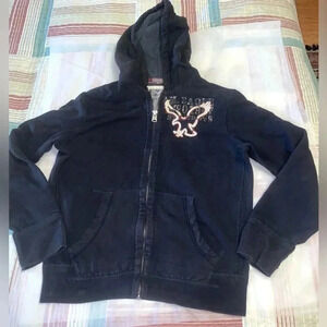 Vintage look men’s hoodie.  American eagle outfitters